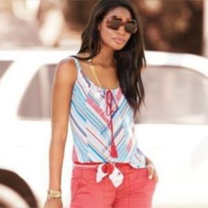 CABI Tassel Tank | Red, White, & Blue | XS